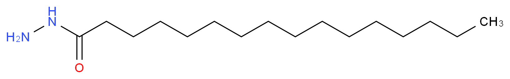 棕榈酸酰肼_分子结构_CAS_2619-88-7)