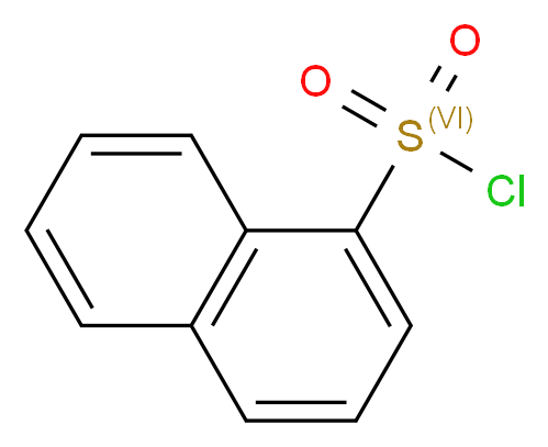 萘-1-磺酰氯_分子结构_CAS_85-46-1)