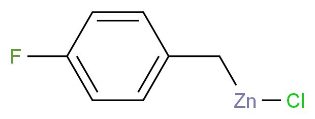 chloro[(4-fluorophenyl)methyl]zinc_分子结构_CAS_312693-07-5