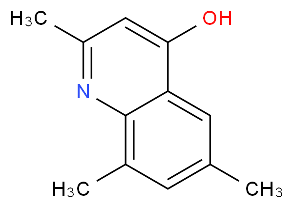 2,6,8-trimethylquinolin-4-ol_分子结构_CAS_15644-93-6