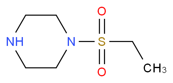 1-(ethanesulfonyl)piperazine_分子结构_CAS_)