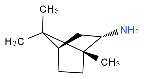 (1R,2S,4R)-1,7,7-trimethylbicyclo[2.2.1]heptan-2-amine_分子结构_CAS_32511-34-5