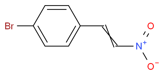 反式-4-溴-β-硝基苯乙烯_分子结构_CAS_5153-71-9)
