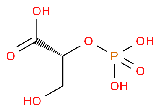 2-Phospho-D-Glyceric Acid_分子结构_CAS_)