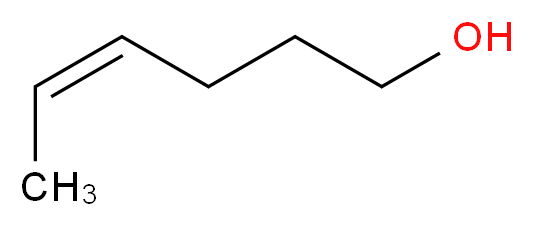 cis-4-Hexen-1-ol_分子结构_CAS_928-91-6)