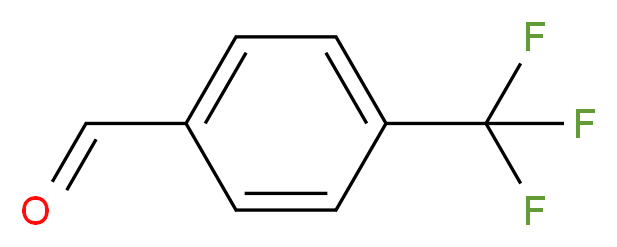 4-(trifluoromethyl)benzaldehyde_分子结构_CAS_455-19-6