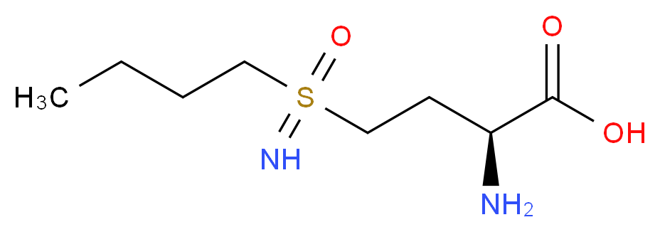 (2S)-2-amino-4-[butyl(imino)oxo-λ<sup>6</sup>-sulfanyl]butanoic acid_分子结构_CAS_83730-53-4