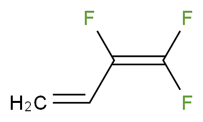 1,1,2-trifluorobuta-1,3-diene_分子结构_CAS_565-65-1