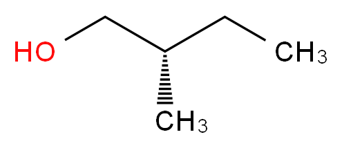 D-2-METHYL-1-BUTANOL_分子结构_CAS_1565-80-6)