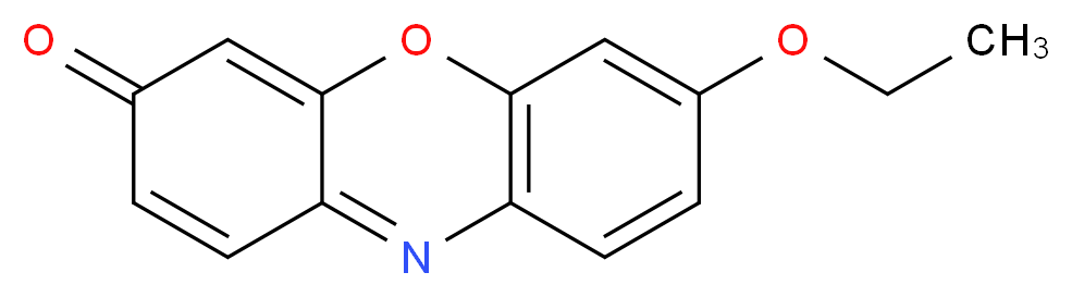 7-ethoxy-3H-phenoxazin-3-one_分子结构_CAS_5725-91-7