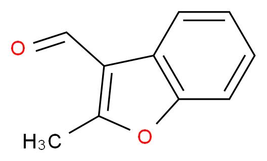2-methyl-1-benzofuran-3-carbaldehyde_分子结构_CAS_55581-61-8