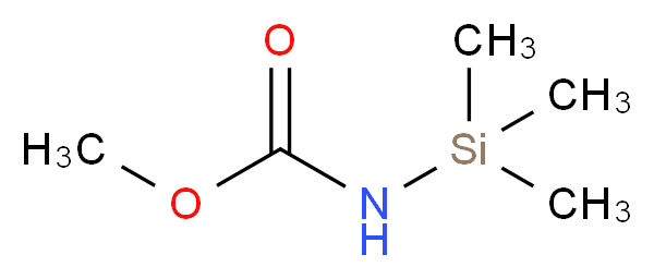 methyl N-(trimethylsilyl)carbamate_分子结构_CAS_18147-09-6
