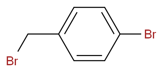 4-Bromobenzyl bromide 98+%_分子结构_CAS_589-15-1)