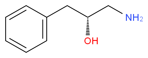 (R)-1-AMino-3-phenylpropan-2-ol_分子结构_CAS_133522-39-1)