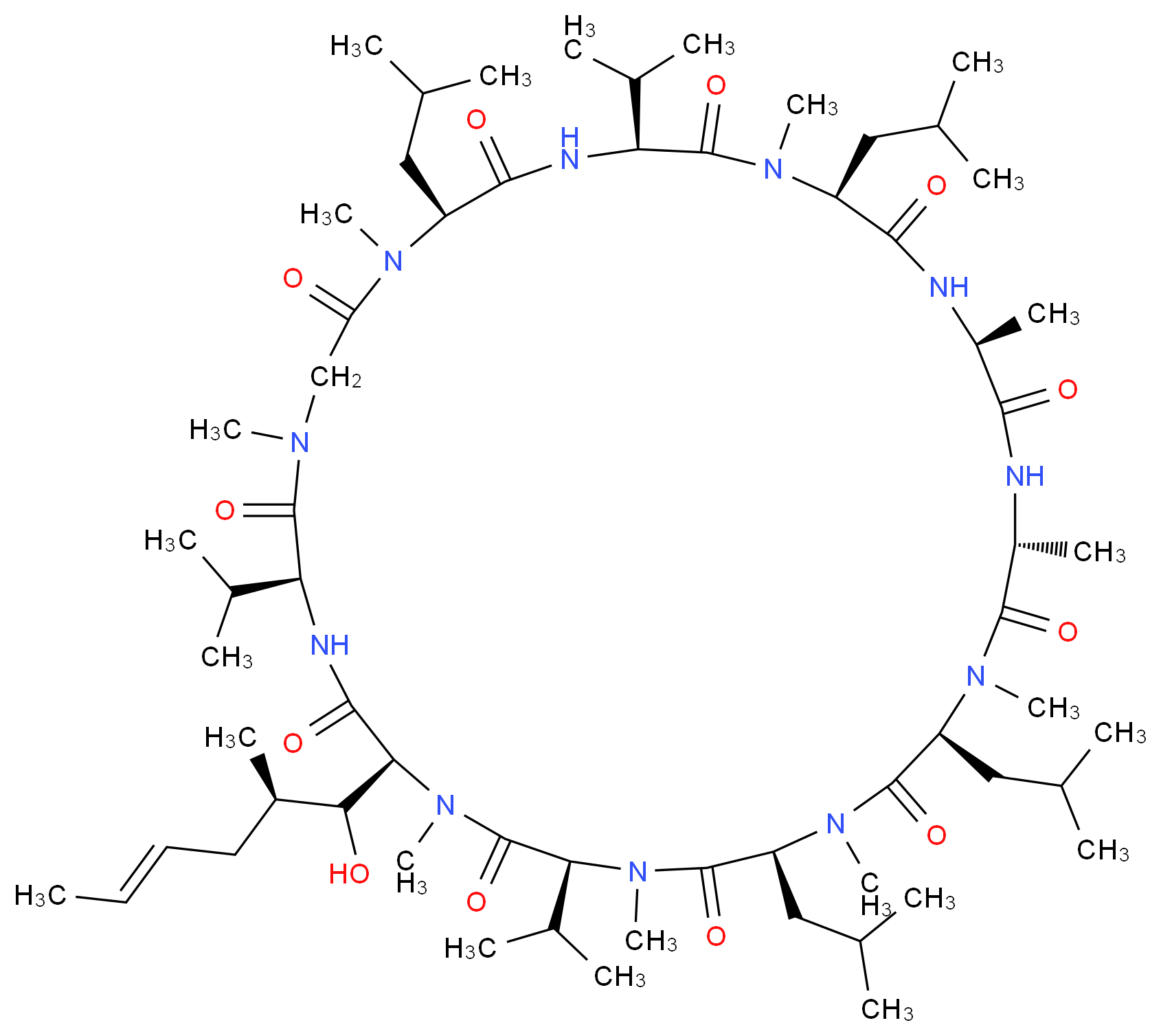 CAS_ 分子结构