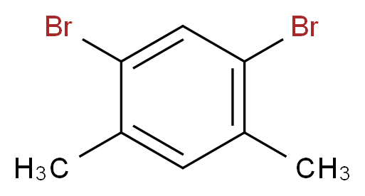 1,5-dibromo-2,4-dimethylbenzene_分子结构_CAS_615-87-2