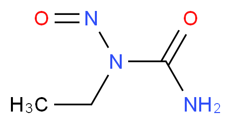 1-ethyl-1-nitrosourea_分子结构_CAS_759-73-9