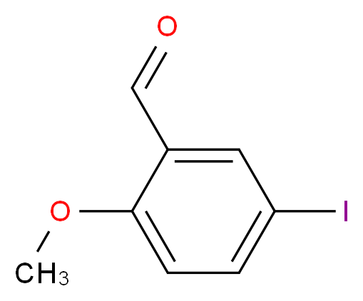 5-Iodo-2-methoxybenzaldehyde_分子结构_CAS_42298-41-9)