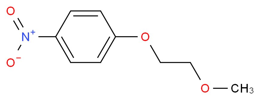 1-(2-Methoxyethoxy)-4-nitrobenzene_分子结构_CAS_22483-40-5)