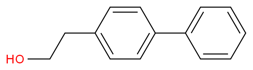 2-(4-phenylphenyl)ethan-1-ol_分子结构_CAS_37729-18-3