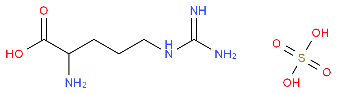 聚-L-精氨酸 硫酸盐_分子结构_CAS_26700-68-5)