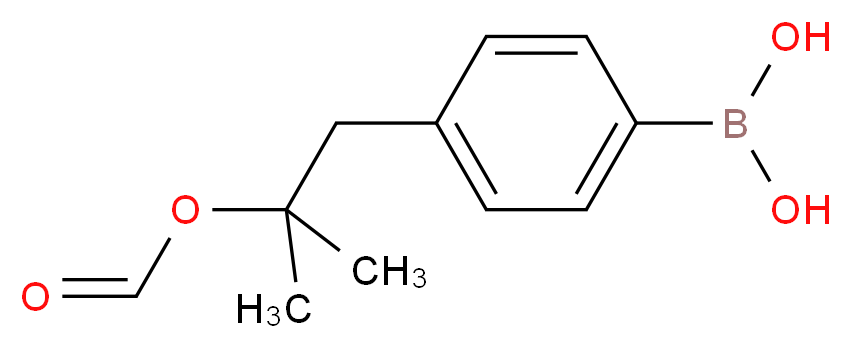 4-(叔丁氧基羰基)苯硼酸_分子结构_CAS_850568-54-6)