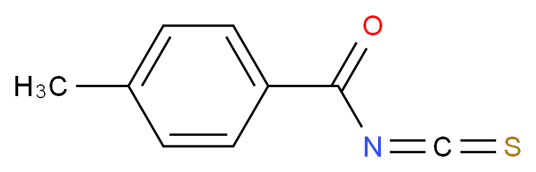 4-methylbenzoyl isothiocyanate_分子结构_CAS_16794-68-6