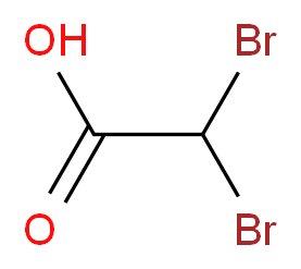 二溴乙酸_分子结构_CAS_631-64-1)