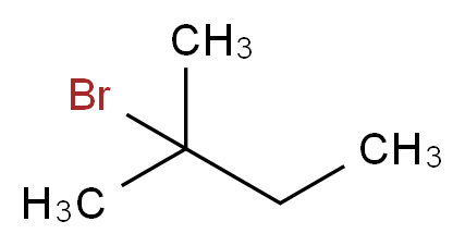 2-bromo-2-methylbutane_分子结构_CAS_507-36-8