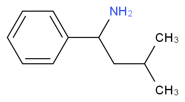 3-methyl-1-phenylbutan-1-amine_分子结构_CAS_42290-97-1)