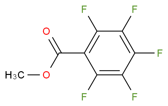 methyl 2,3,4,5,6-pentafluorobenzoate_分子结构_CAS_36629-42-2)