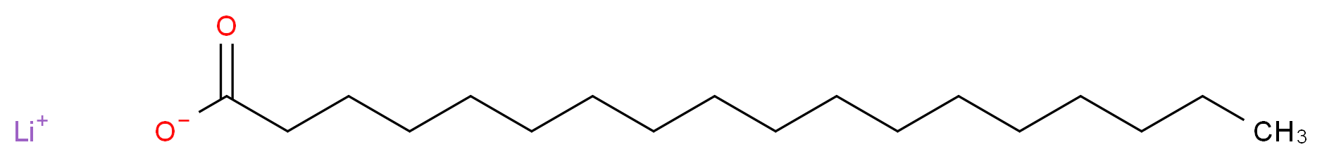 LITHIUM STEARATE_分子结构_CAS_4485-12-5)