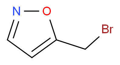 5-(bromomethyl)-1,2-oxazole_分子结构_CAS_)