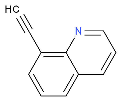 8-ethynylquinoline_分子结构_CAS_103987-81-1