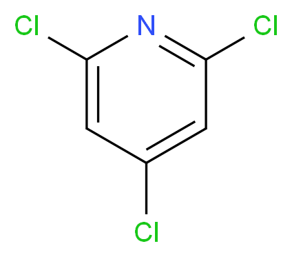 2,4,6-Trichloropyridine_分子结构_CAS_16063-69-7)