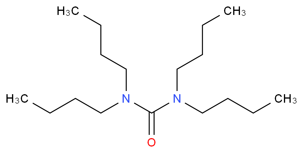 N,N,N',N'-四正丁基脲_分子结构_CAS_4559-86-8)