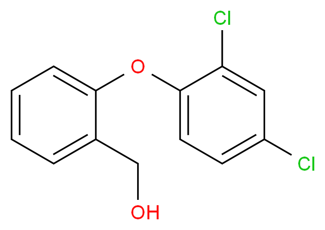 [2-(2,4-Dichlorophenoxy)phenyl]methanol_分子结构_CAS_361212-70-6)