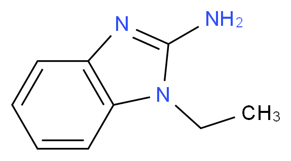 1-ethyl-1H-benzimidazol-2-amine_分子结构_CAS_1622-58-8)