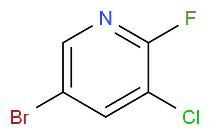 5-Bromo-3-chloro-2-fluoropyridine_分子结构_CAS_38185-56-7)