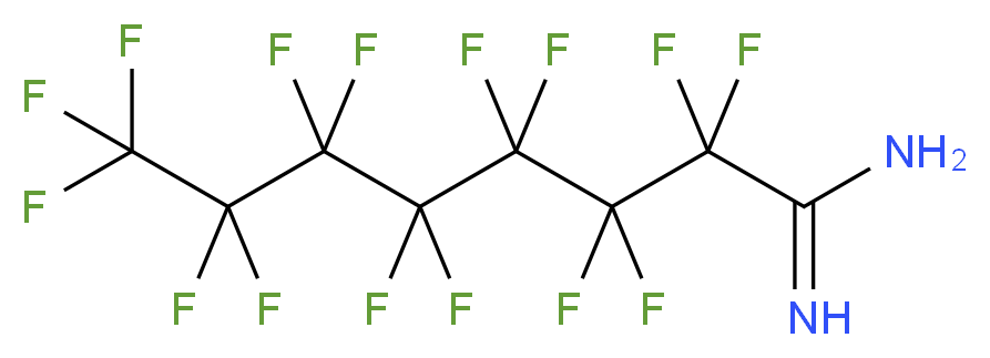 Perfluorooctanamidine_分子结构_CAS_307-31-3)