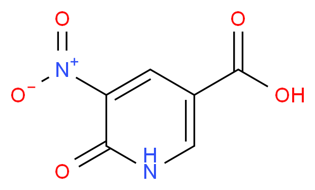 5-nitro-6-oxo-1,6-dihydropyridine-3-carboxylic acid_分子结构_CAS_6635-31-0)