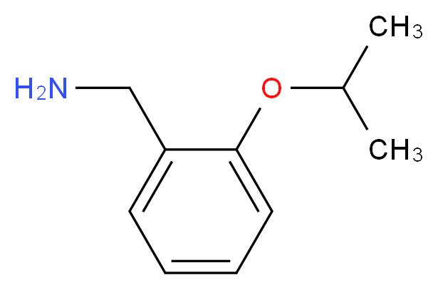 [2-(propan-2-yloxy)phenyl]methanamine_分子结构_CAS_)