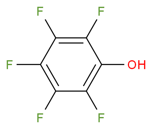 2,3,4,5,6-五氟苯酚_分子结构_CAS_771-61-9)