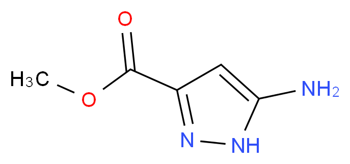 Methyl 5-amino-1H-pyrazole-3-carboxylate_分子结构_CAS_632365-54-9)