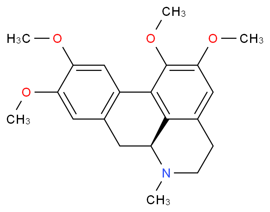 (S)-1,2,9,10-tetramethoxy-6-methyl-5,6,6a,7-tetrahydro-4H-dibenzo[de,g]quinoline_分子结构_CAS_)