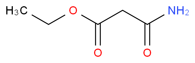 3-氨基-3-氧代丙酸乙酯_分子结构_CAS_7597-56-0)