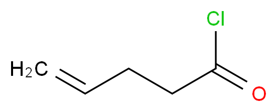 4-戊烯酰氯_分子结构_CAS_39716-58-0)