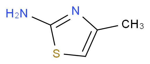 2-AMINO-4-METHYLTHIAZOLE HYDROCHLORIDE_分子结构_CAS_6142-15-0)