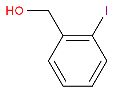 (2-iodophenyl)methanol_分子结构_CAS_5159-41-1