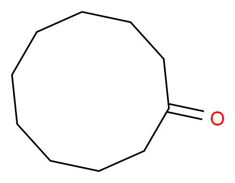 cyclodecanone_分子结构_CAS_1502-06-3